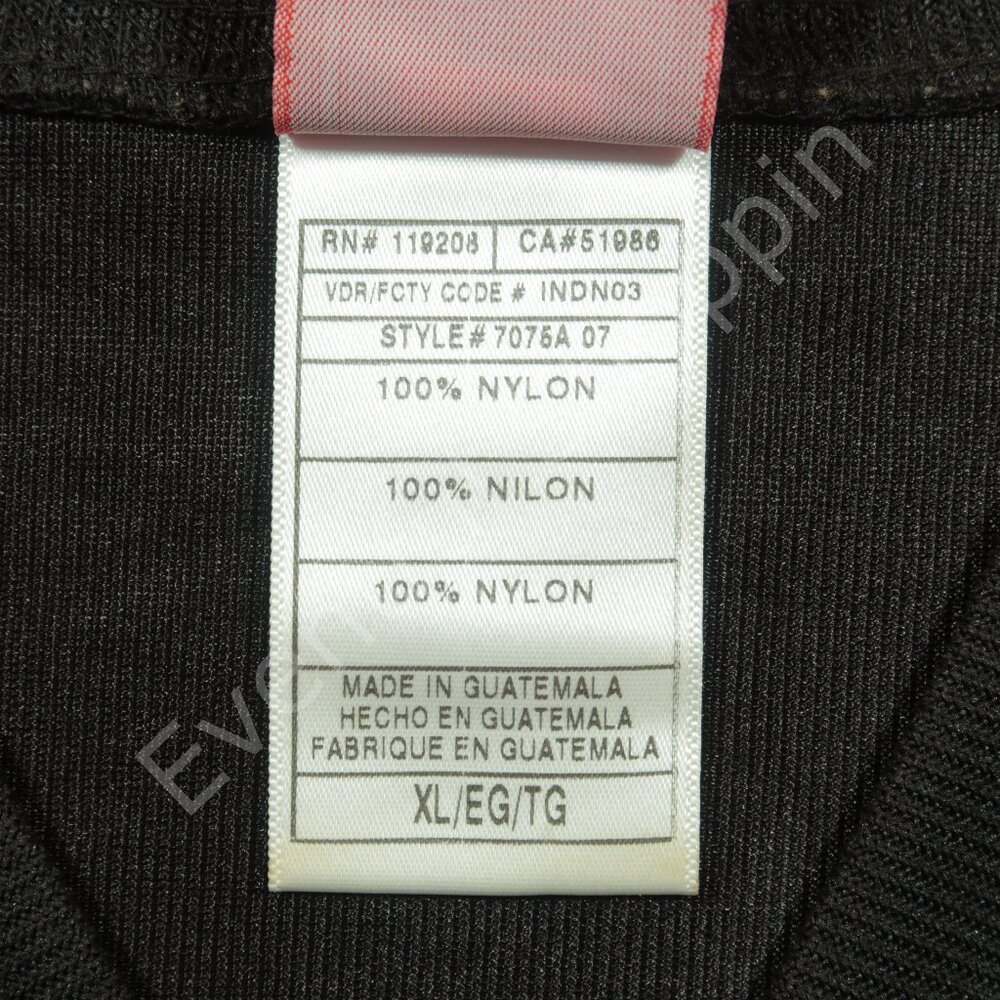 Vintage Reebok Atlanta Falcons Jersey Mens XL Black Keith Brooking 56 Mesh - Picture 9 of 10